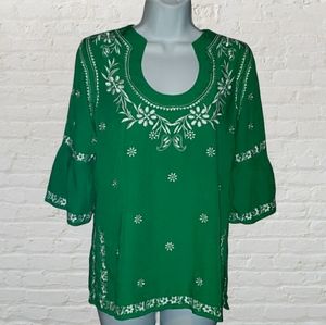 Escapada Embroidered Top